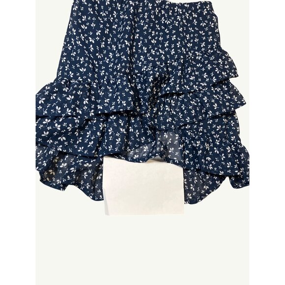 Wonder Nation Blue & White Floral Dress XS (4-5) - Picture 10 of 14